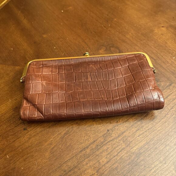 HOBO Handbags - Hobo International Lauren Clutch Wallet Gold